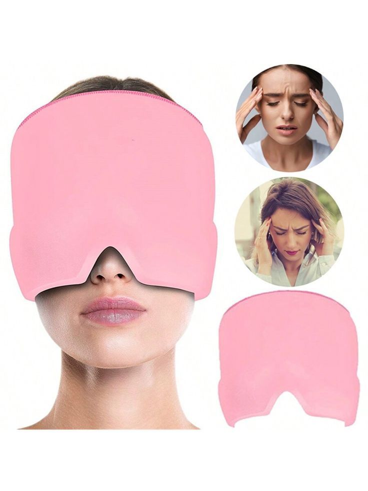 Mascara fría y caliente para migraña