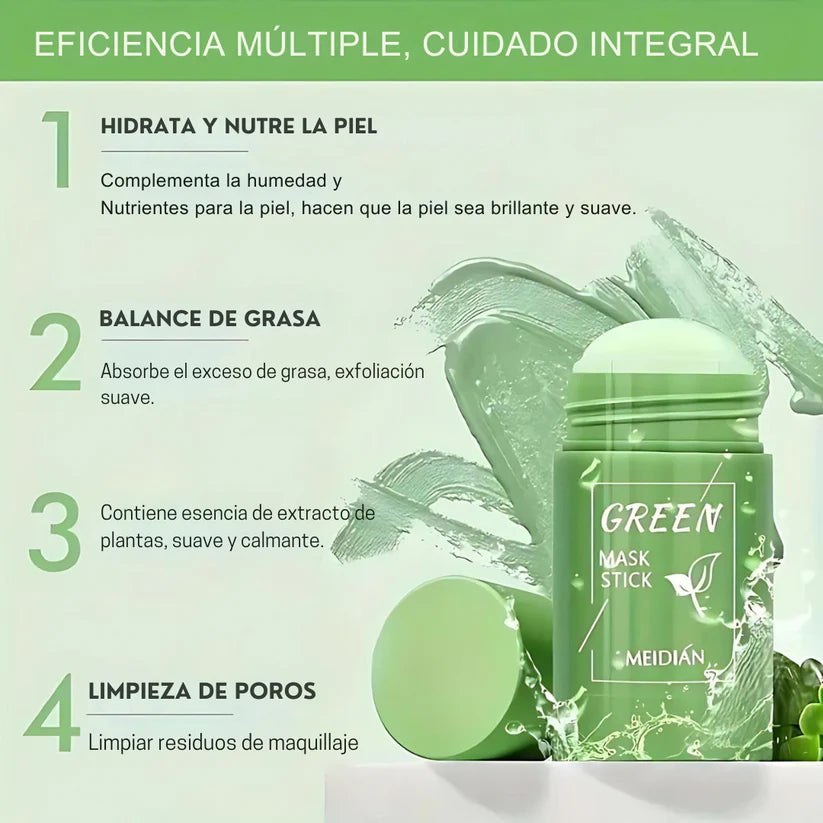Mascarilla Facial Te Verde
