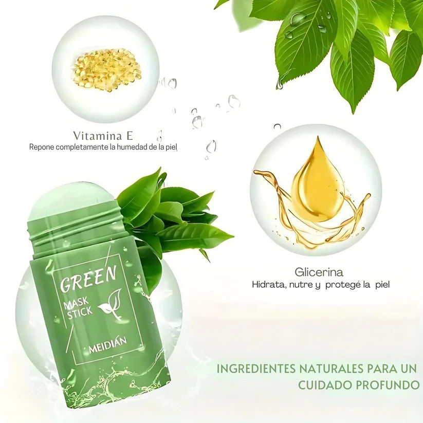 Mascarilla Facial Te Verde